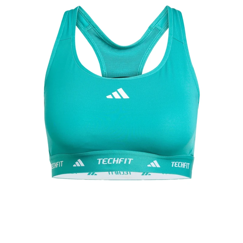 adidas Women's Techfit Bra, Pure Teal, M