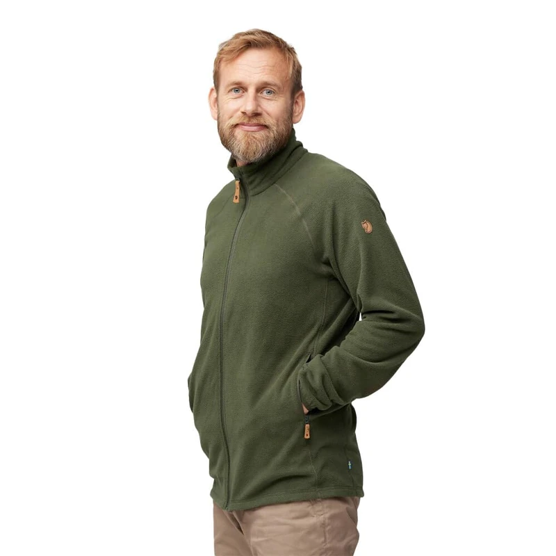FJALLRAVEN 12600217-662 Övik Lite Fleece Jacket M Jacket Men's Deep Forest Size S