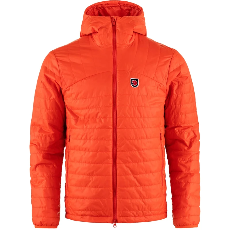 FJALLRAVEN 12500157-214 Expedition X-Lätt Hoodie M Sweatshirt Men's Flame Orange Size L