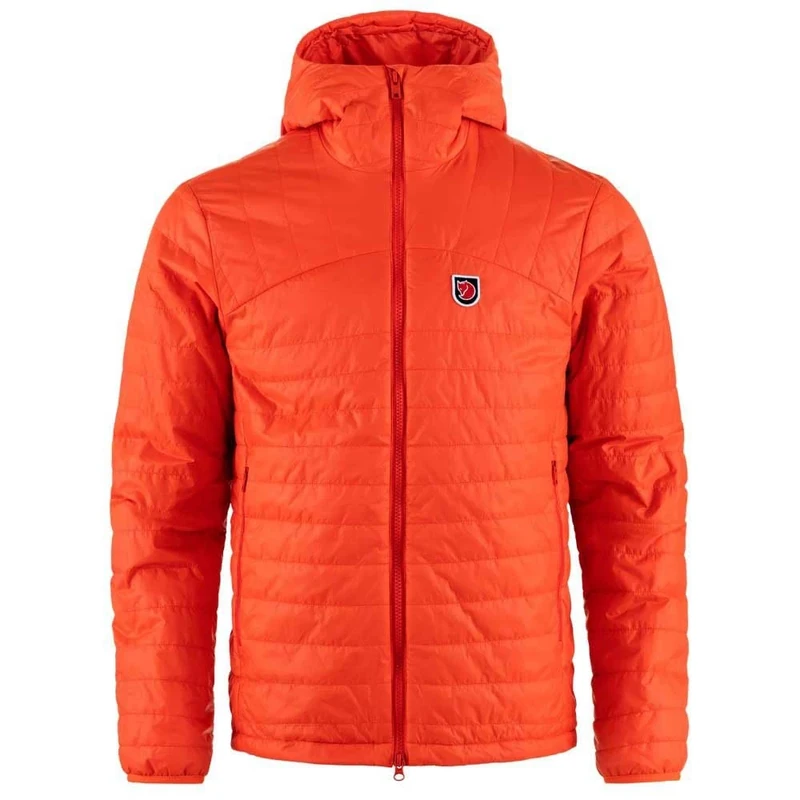 FJALLRAVEN 12500157-214 Expedition X-Lätt Hoodie M Sweatshirt Men's Flame Orange Size M