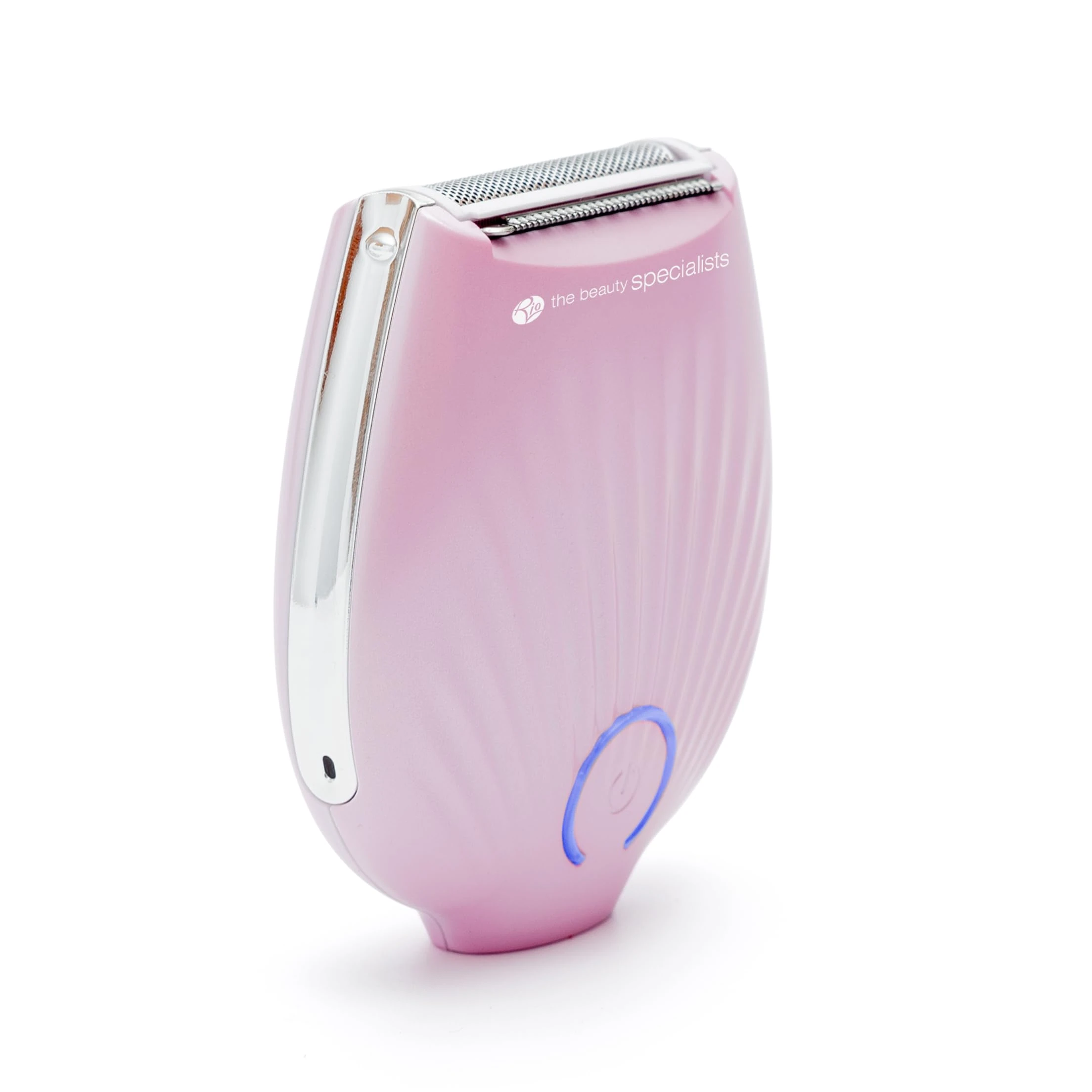 Rio Go Smooth Lady Shaver for Women, Bikini Trimmer, IXP4 Wet and Dry, Pubic Hair Trimmer, Body Legs & Underarm, Rechargeable, 3D Floating Foil Head - Pink