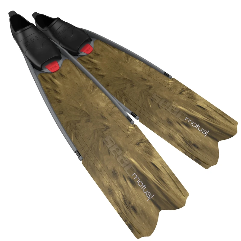 Seac Motus, Long Free Diving Soft and Powerful Fins for Spearfishing