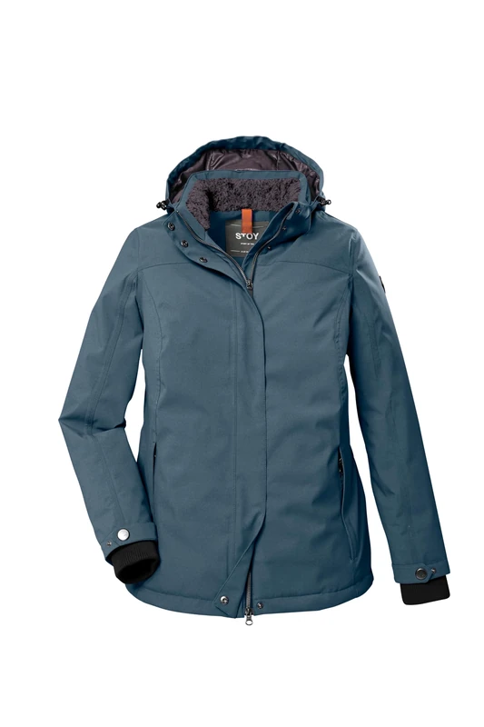 STOY Women's Stw 9 Wmn Jacket Functional Jacket with Removable Hood - Large Sizes