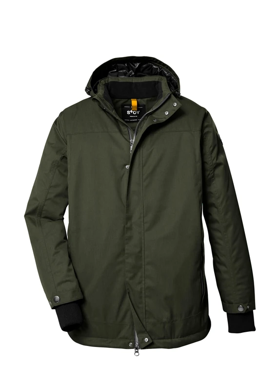 STOY Men's Stw 18 Mn Jacket Functional Jacket with Removable Hood - Large Sizes