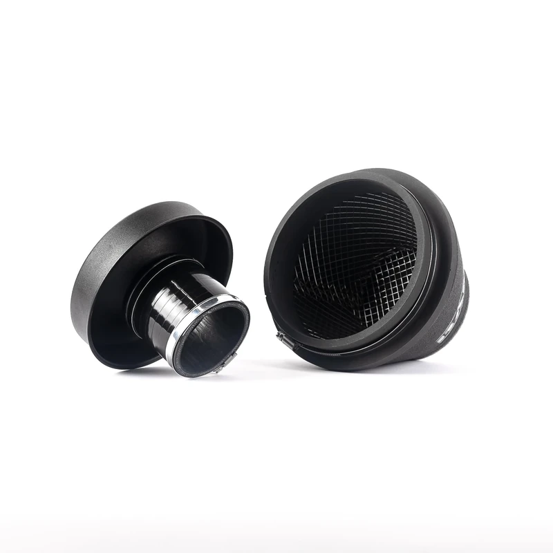 Ramair Universal Intake Cone Air Filter -Trumpet & Silicone Coupling -90mm OD