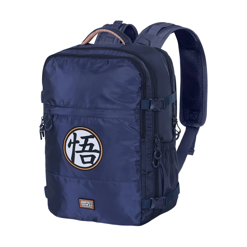 Dragon Ball Symbol-Large Mercury Travel Backpack 47x23x33cm, Multicolour, Capacity 35 L