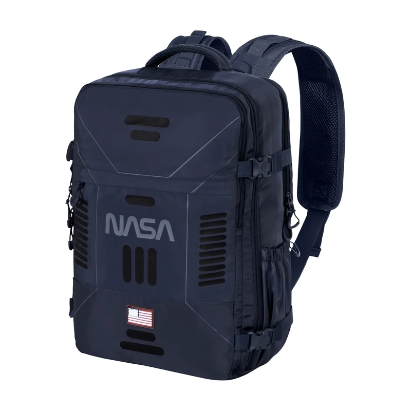 KARACTERMANIA NASA Spaceship-Large Mercury Travel Backpack 47x23x33cm, Dark Blue, Capacity 35 L