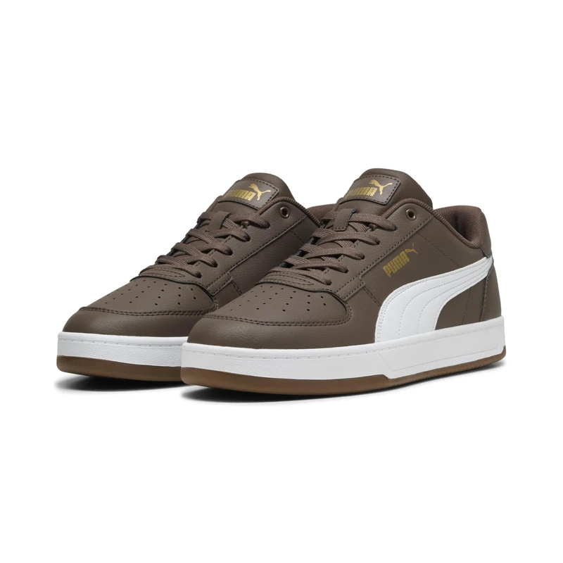 PUMA Unisex Caven 2.0 Trainers, Flat Bronze-PUMA White-PUMA Gold, 6