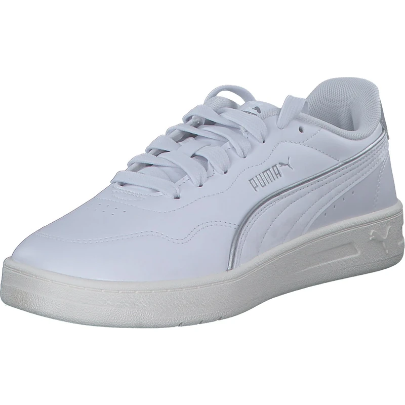 PUMA Women's Court Lally DAYINIGHT Sneaker, White White Silver, 7 UK