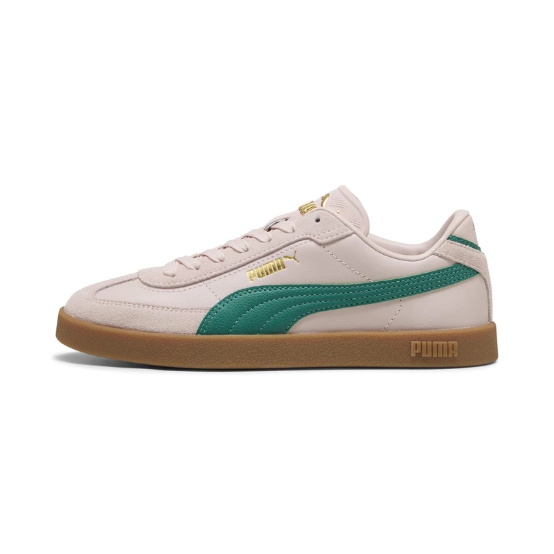PUMA Unisex Club II Era Trainers, Mauve Mist-Wild Green, 12 UK