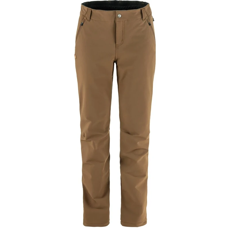 FJALLRAVEN 87174-265 Abisko Winter Stretch Trousers W Pants Women's Wood Brown Size 44/R