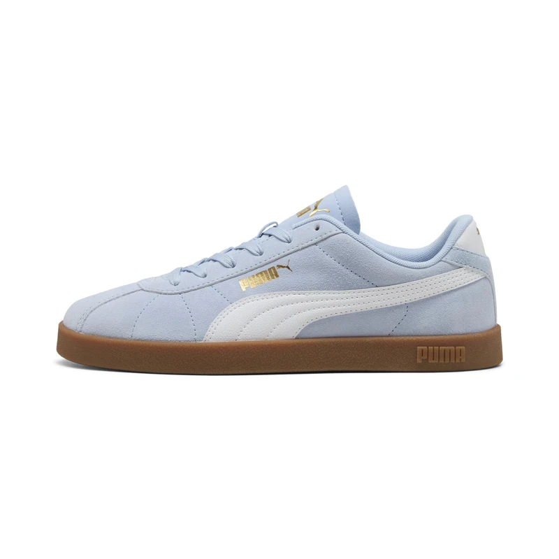 PUMA Unisex Club II Trainers, Haute Tropic-PUMA White-PUMA Gold, 6 UK