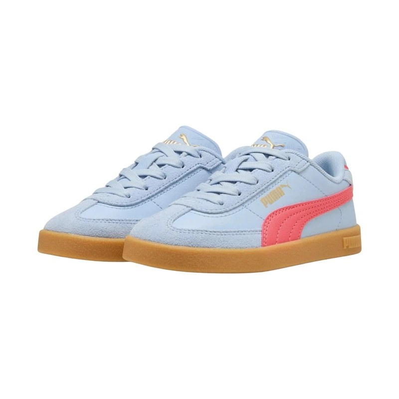PUMA Club II ERA PS Sneaker, Haute Tropic-Peach Frost Gold, 13 UK Child