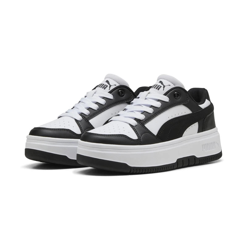 PUMA Rebound Femme JR Puma White Puma Black