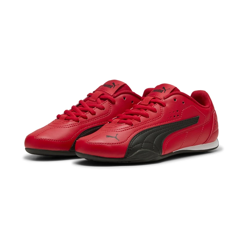 PUMA Catch Teenager Sneaker for Kids, Red (All Time Red x Black), 3.5 UK - Image 1