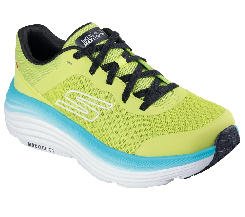 Skechers Men's Max Cushioning Endeavour Trainers, Lime, 6 UK