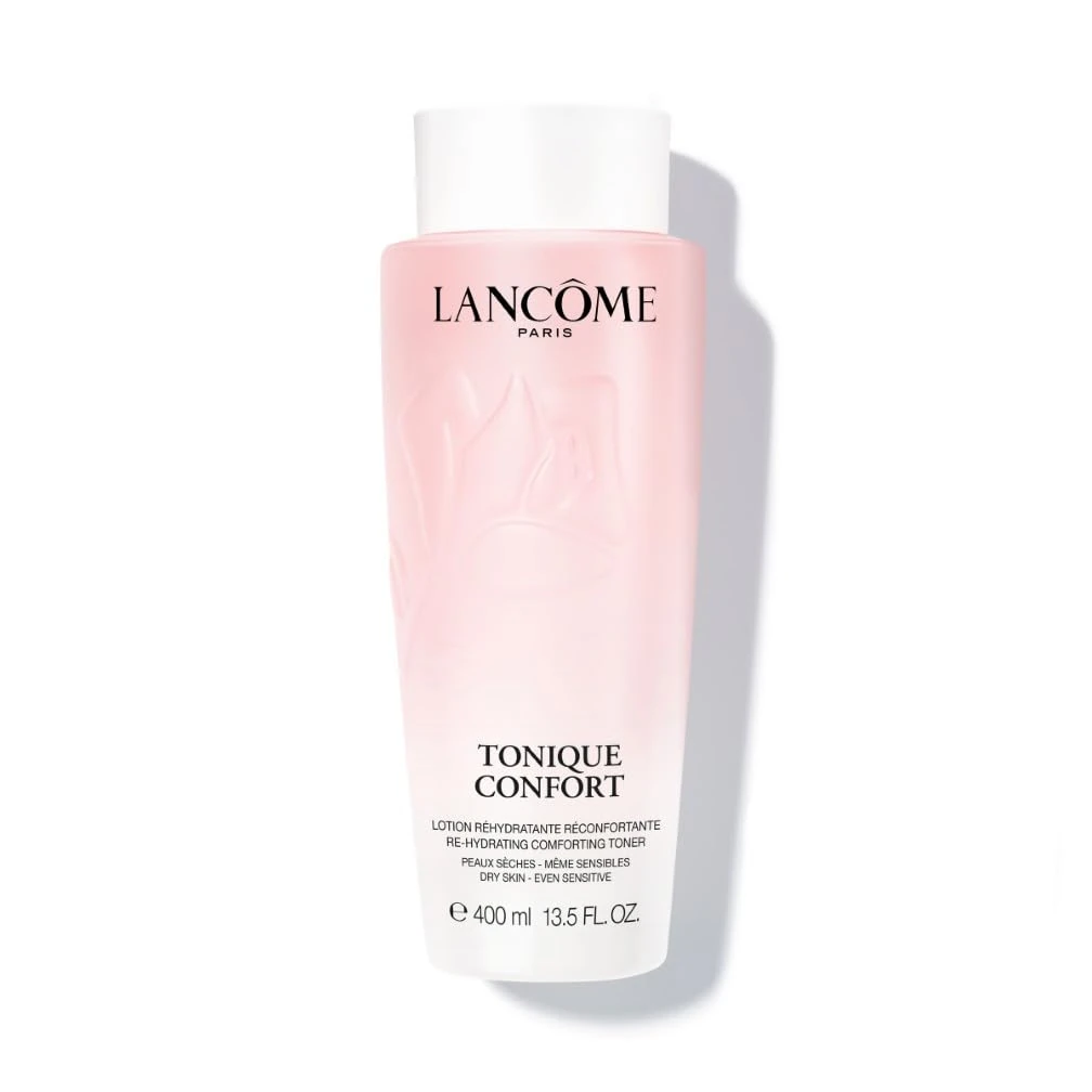 Lancôme Tonique Confort Re-Hydrating Toner - Soothing & Hydrating Facial Toner for Stressed Skin, with Rose Water, Hyaluronic Acid & Squalane, 400ml