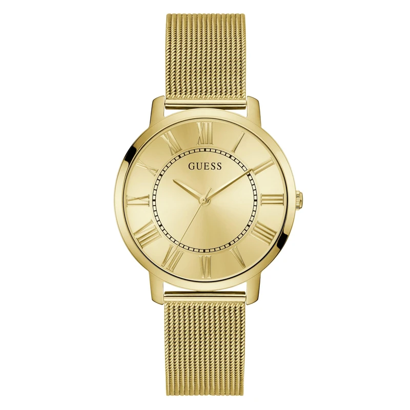 Guess Men's Analog Quartz Watch with Mesh Strap GW0832G1
