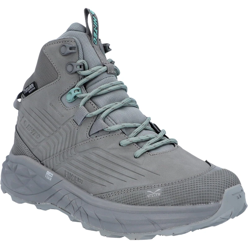 Hi-Tec Women's Fuse Trek Mid, Grey, 7 UK - Image 1
