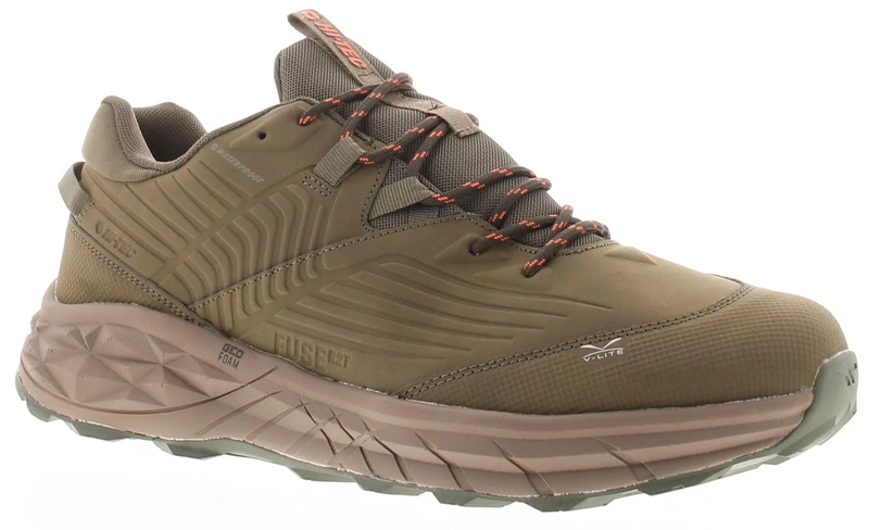 Hi-Tec Male Fuse Trek Hiking Shoes, Light Olive, 9