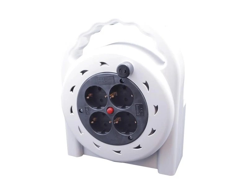 ANTI-SHOCK EXTENSIBLE CABLE 15m 3x1.5mm² - Ideal for providing power in distant places, ensuring overload protection. Durable and practical, perfect for temporary use. - Image 1