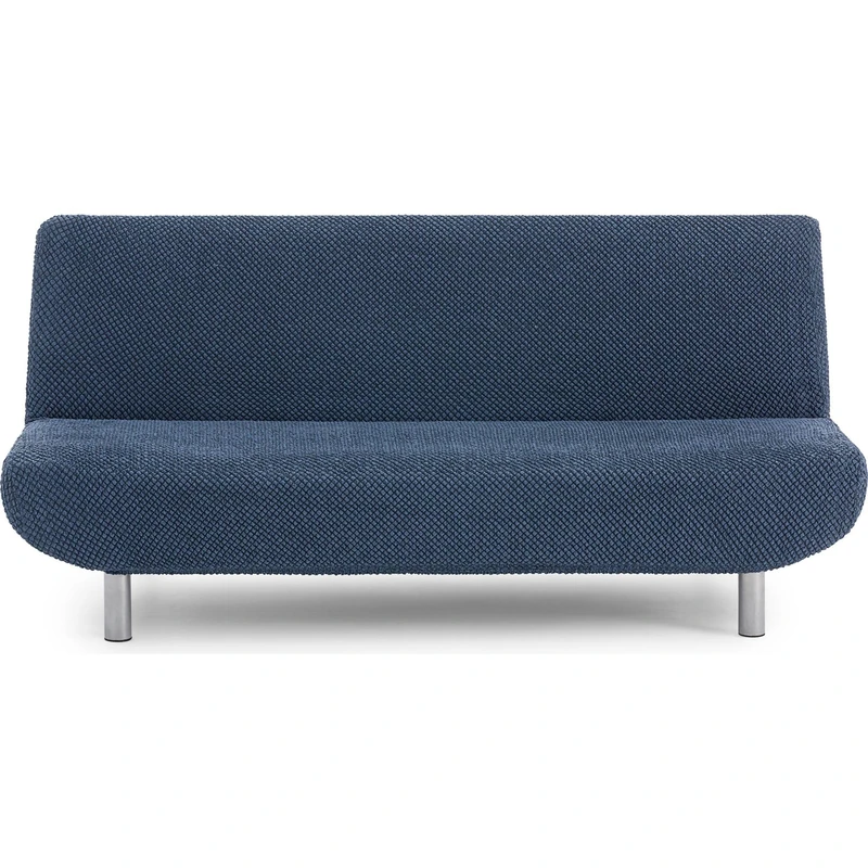 ECOMMERC3 | Universal and Versatile 3 Seater Sofa Cover - Blue Protector Easy to Install for Back, Seat and Arms