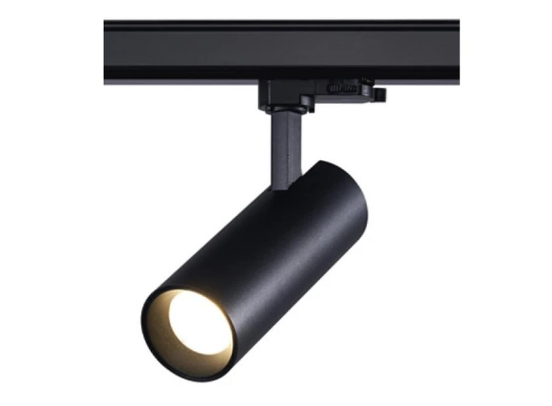 4-Way (3 Lights) 30W LED Projector with Tone Change, 38º, 230V, Black. Ideal for Versatile and Personalized Lighting in Commercial and Office Spaces. - Image 1