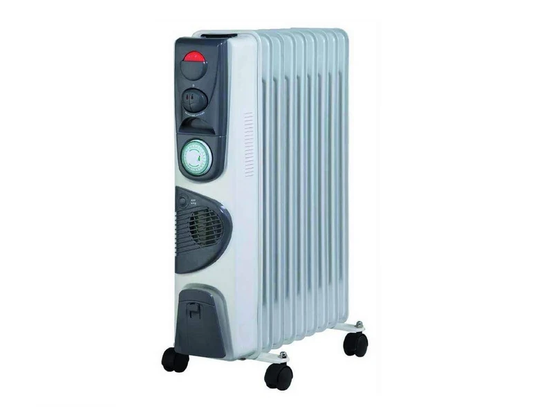 9-ELEMENT POLAR OIL RADIATOR: Make the most of an efficient and pleasant heat in your home with this 9-element radiator, perfect for dealing with cold winter temperatures.