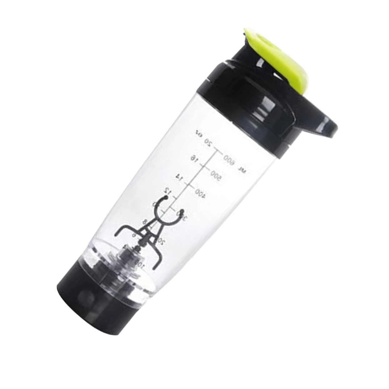 SHOWERORO Protein Bottle Shaker Mixer Electric Tornado Mix Bottle My Protein Shaker