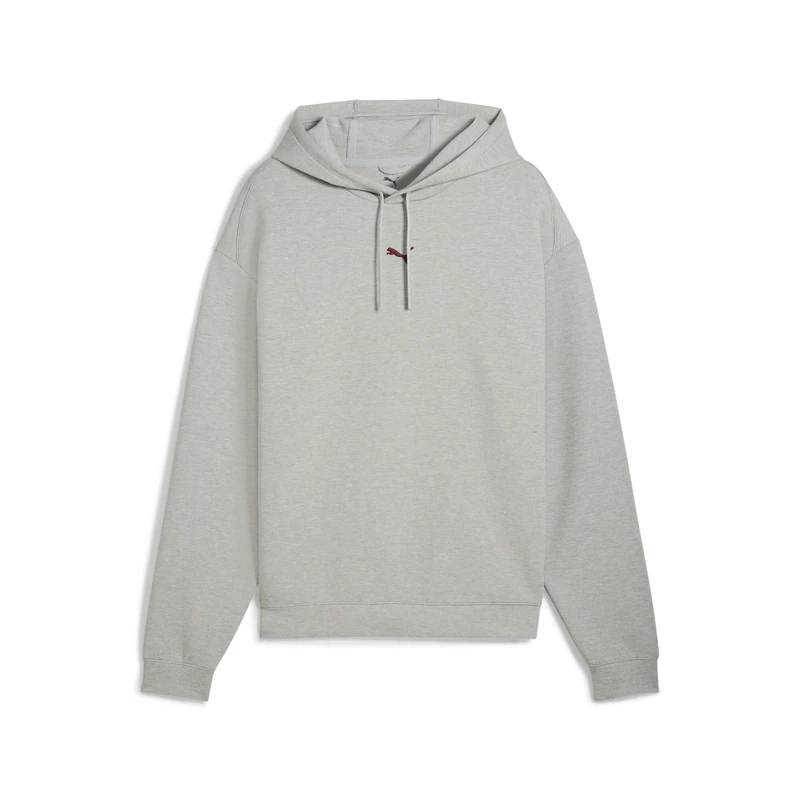 PUMA M CLOUDSPUN HOODIE Light Gray Heather