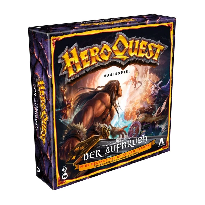 Avalon Hill HeroQuest Der Aufbruch Base Game Board Game German Version