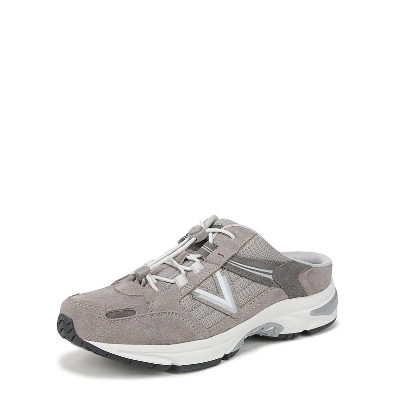 Vionic Women's 23Walk 2.0 Mule Sneaker, Paloma Grey, 4.5 UK