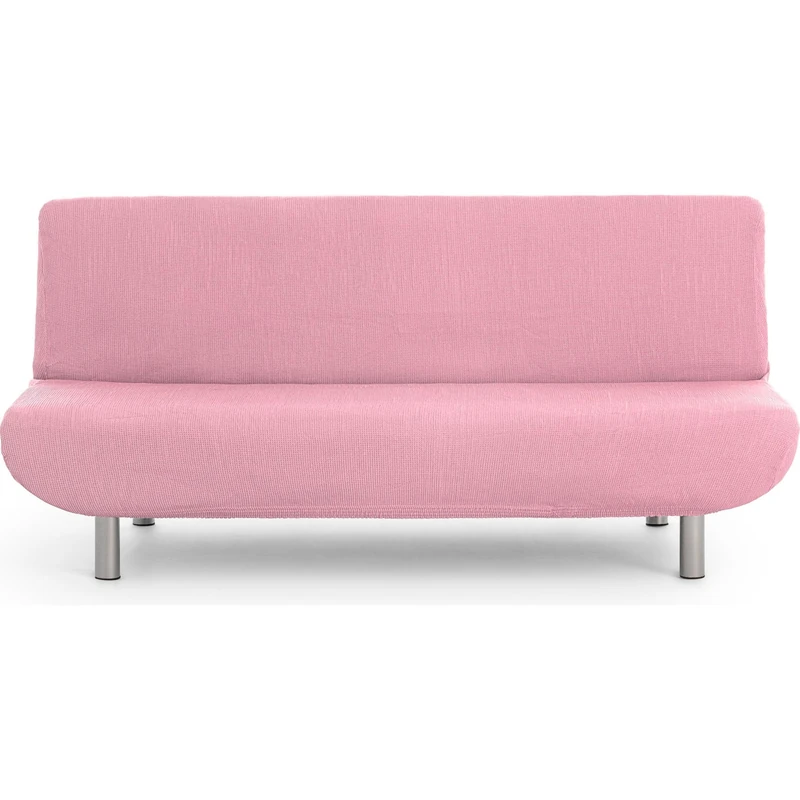 ECOMMERC3 | Universal and Versatile 3 Seater Sofa Cover - Pink Protector Easy to Install for Back, Seat and Arms