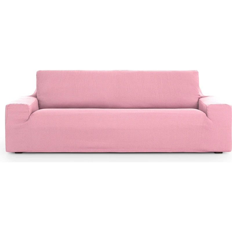 ECOMMERC3 | Universal and Versatile 2 Seater Sofa Cover – Pink Sofa Cover Protector Easy to Install for Back, Seat and Arms
