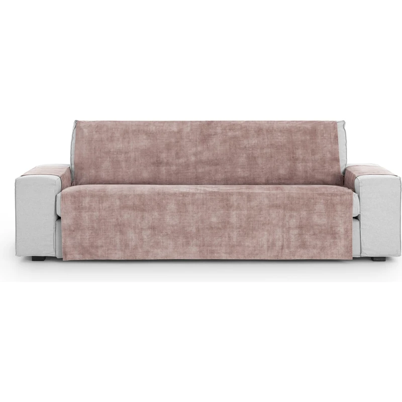 ECOMMERC3 | Universal and Versatile 4 Seater Sofa Cover – Pink Sofa Cover Protector Easy to Install for Back, Seat and Arms - Image 1