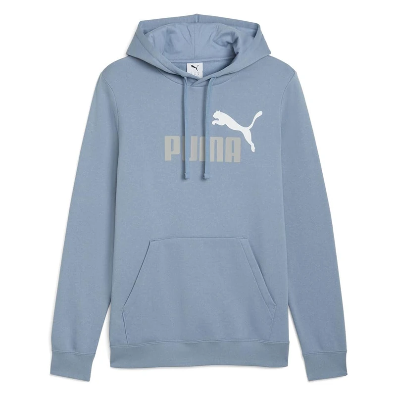 PUMA ESS 2 COLOR No. 1 Logo Hoodie FL Cool Blue