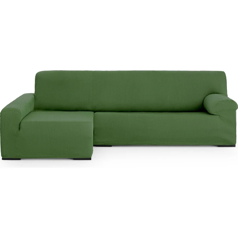 ECOMMERC3 Chaiselong Universal and Versatile Long Arm Left Sofa Cover - Green Protector Easy to Install for Back, Seat and Arms