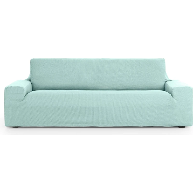 ECOMMERC3 | Universal and Versatile 2 Seater Sofa Cover - Sea Water Colour Protector Easy to Install for Back, Seat and Arms