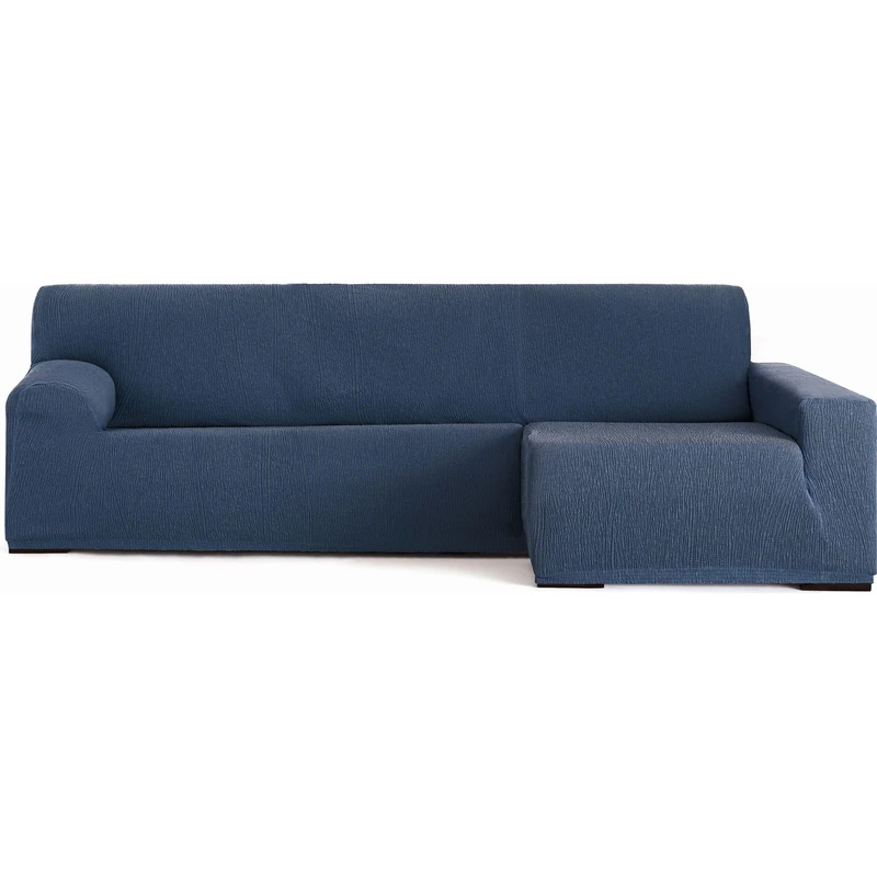 ECOMMERC3 Chaiselong | Universal and Versatile Long Right Arm Sofa Cover - Blue Chaiselong Protector Easy to Install for Back, Seat and Arms - Image 1
