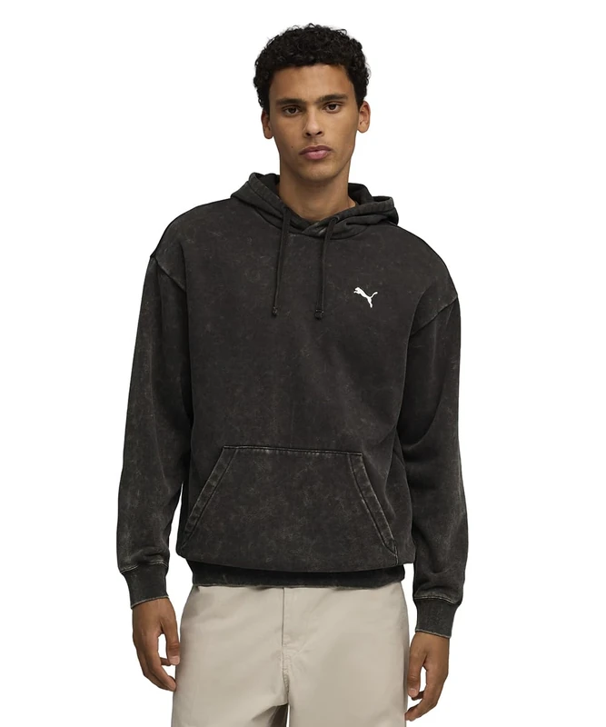 PUMA ESS ELEVATED Relaxed Wash Hoodie FL