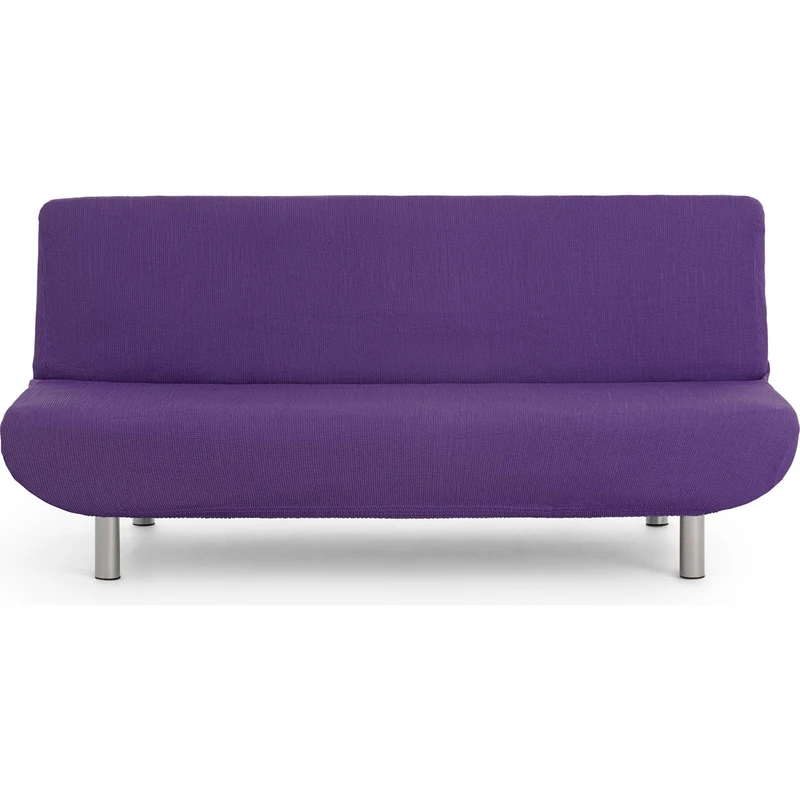 ECOMMERC3 | Universal and Versatile 3 Seater Sofa Cover - Purple Protector Easy to Install for Back, Seat and Arms - Image 1