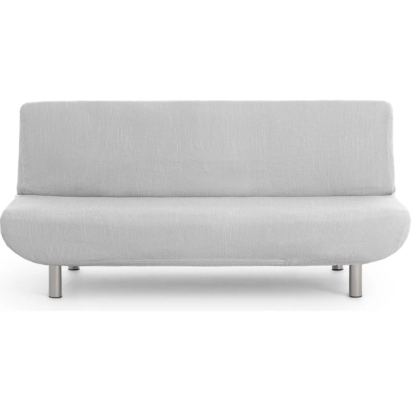 ECOMMERC3 | Universal and Versatile 3 Seater Sofa Cover – Pearl Grey Sofa Cover Protector Easy to Install for Back, Seat and Arms