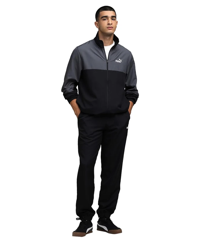 PUMA Woven Colorblock Tracksuit - Image 1