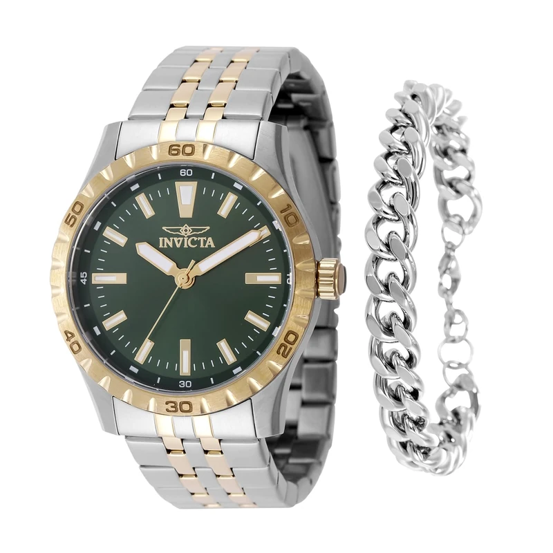 Invicta Men's Analog Quartz Watch with Stainless Steel Strap 48282 - Image 1