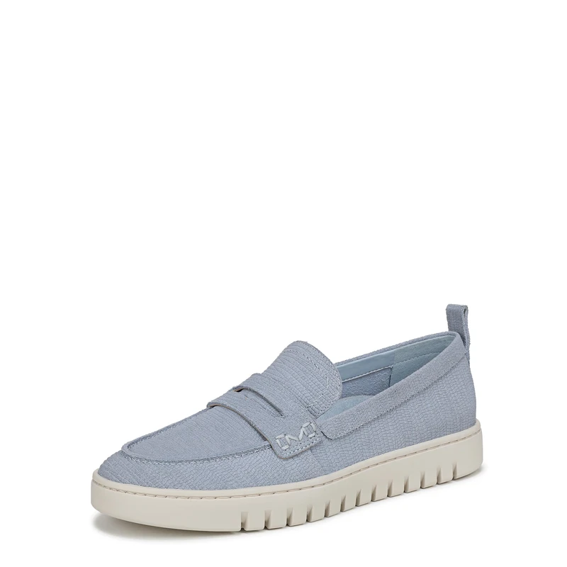 Vionic Womens Uptown Loafers Medium Fit, Blue Mist, UK 3