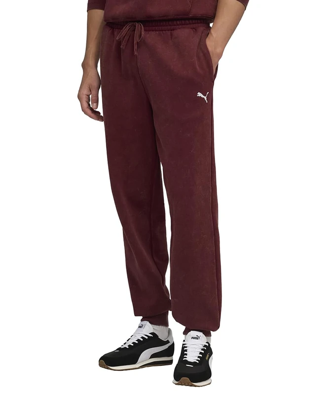 PUMA ESS Elevated Relaxed Wash Sweatpants FL