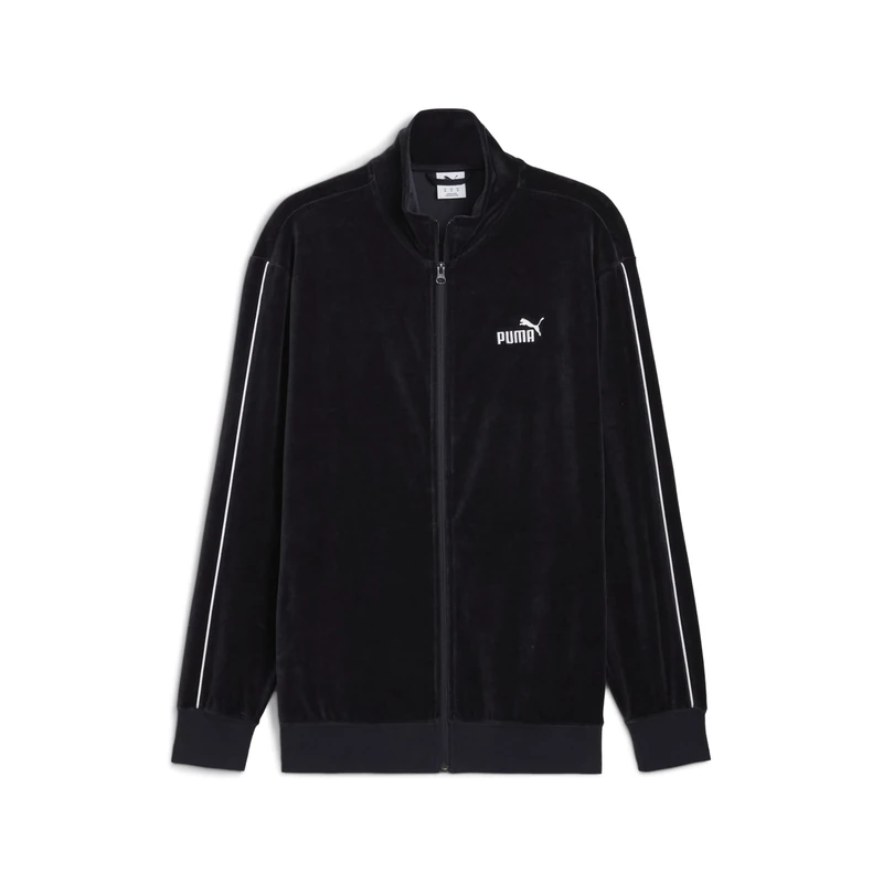 PUMA ESS ELEVATED Velour Track Jacket