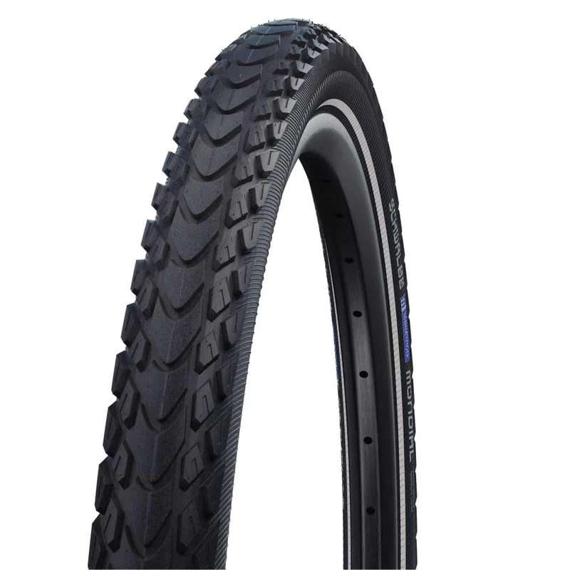 Schwalbe Marathon Mondial Tyre, Black/Reflective, V-Guard Folding, 28x1.75 (47-622)