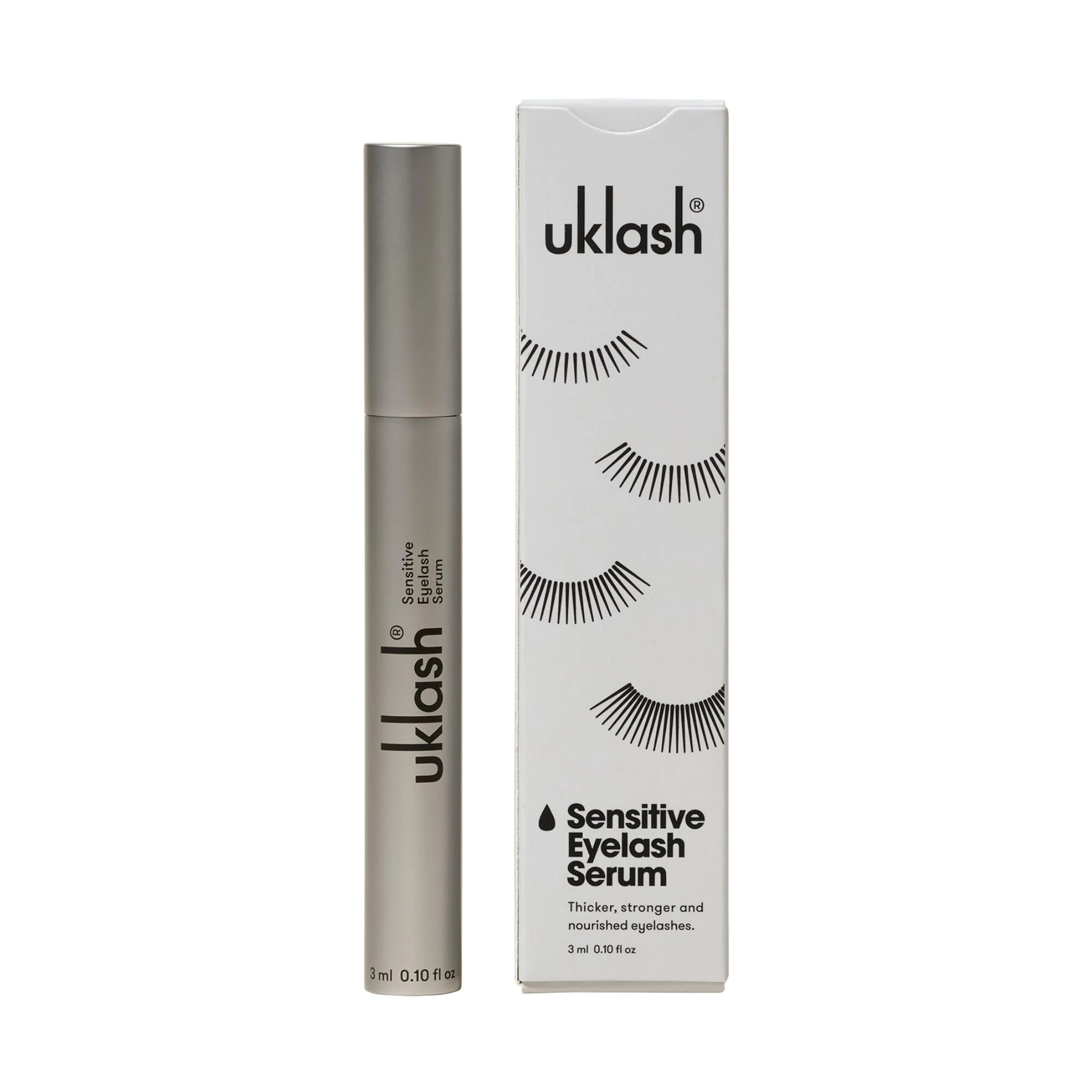 UKLASH | Sensitive Eyelash Serum | UK's #1 Rated Lash Serums for Fuller Lashes, Peptide Based, Vegan Friendly Designed for Sensitive Eyes