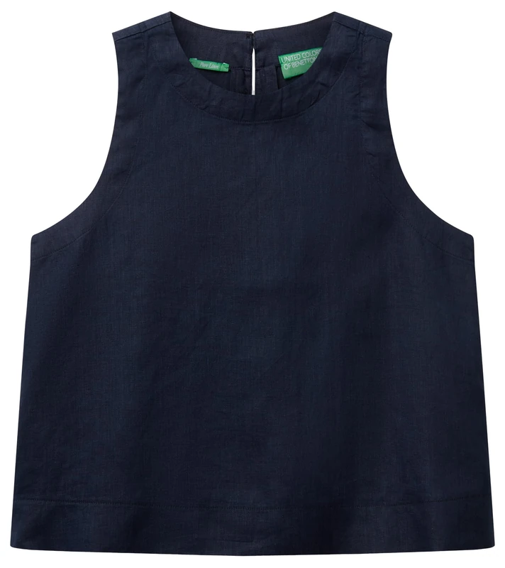 United Colors of Benetton Blouse, Blue, M
